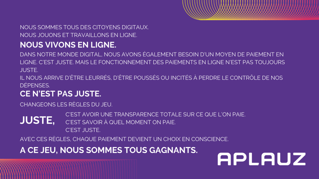 Le manifeste Aplauz