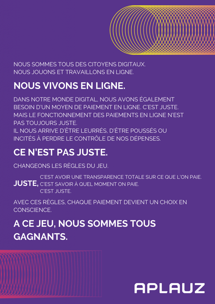 Le manifeste Aplauz